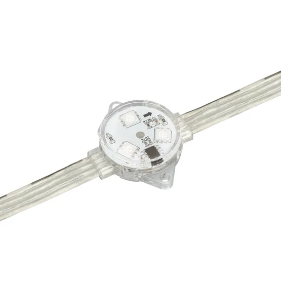 Фото #6 товара Модуль управляемый DMX-B3-D30 12V RGB (0.72W, IP68, 140 deg) (Arlight, Пластик, 3 года)