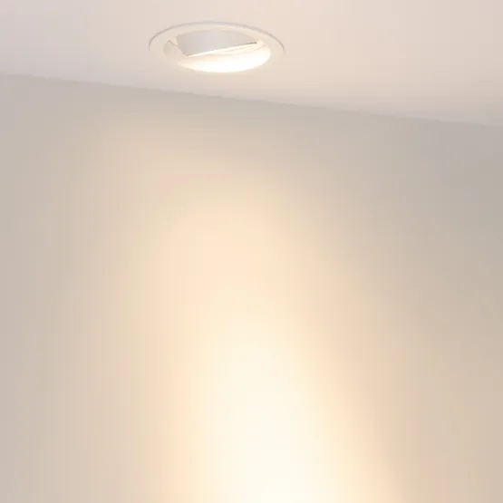 Фото #3 товара Светильник MS-VORTEX-BUILT-R110-20W Warm3000 (WH-WH, 20 deg, 230V) (Arlight, IP20 Металл, 5 лет)