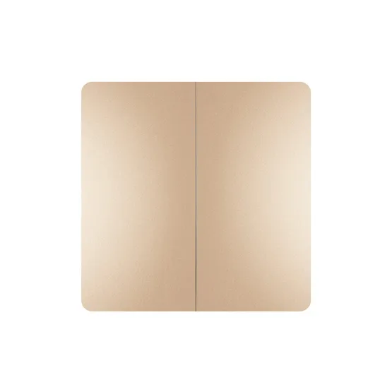 Фото #3 товара INTELLIGENT ARLIGHT Кнопочная панель KINETIC-801-22-2G-WP-SUF Gold (No battery, IP67, 433Mhz) (IARL, IP67 Пластик, 3 года)