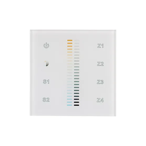 Фото #3 товара Панель Sens SR-2830B-AC-RF-IN White (220V,MIX+DIM,4зоны) (Arlight, IP20 Пластик, 3 года)