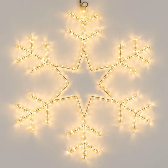 Фото #4 товара Фигура светодиодная ARD-SNOWFLAKE-M4-750x750-324LED Warm (230V, 18W) (Ardecoled, IP65, 1 год)
