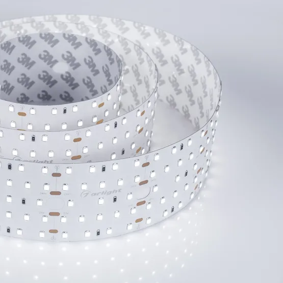 Фото #2 товара Светодиодная лента S2-2500 24V White 6000K 52mm (2835, 420 LED/m, LUX) (Arlight, 30 Вт/м, IP20)