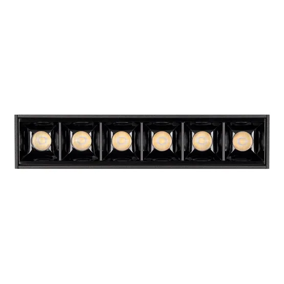 Фото #2 товара Светильник MAG-LASER-45-L160-6W Warm3000 (BK, 15 deg, 24V) (Arlight, IP20 Металл, 5 лет)