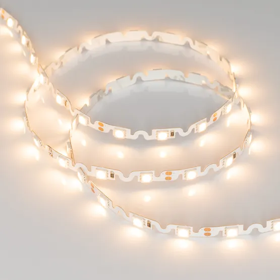 Фото #4 товара Светодиодная лента RZ 2-5000 12V Warm2700 2x (5060, 240 LED, Wave) (Arlight, 11.5 Вт/м, IP20)