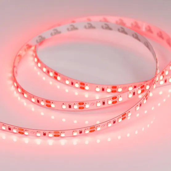 Фото #3 товара Светодиодная лента RT 2-5000 12V Red 2x (3528, 600 LED, LUX) (Arlight, 9.6 Вт/м, IP20)