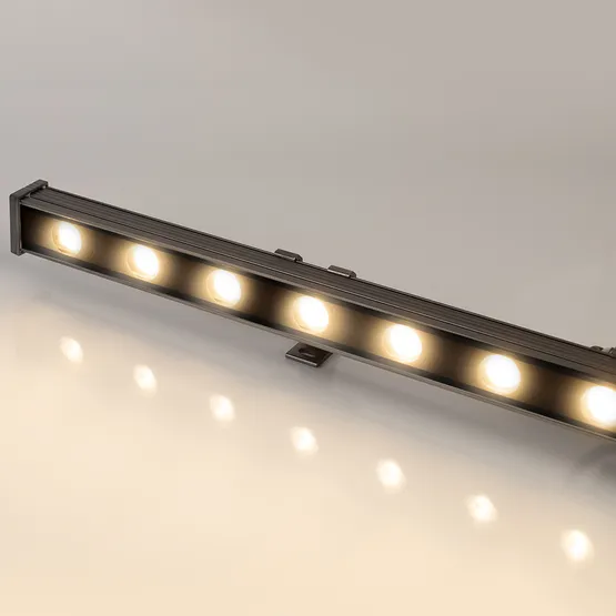 Фото #2 товара Светодиодный прожектор AR-LINE-1000S-18W-220V Warm (Grey, 30 deg) (Arlight, IP65 Металл, 3 года)