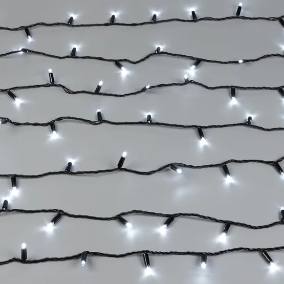 Фото #3 товара Светодиодная гирлянда ARD-STRING-CLASSIC-10000-BLACK-100LED-STD WHITE (230V, 7W) (Ardecoled, IP65, 1 год)