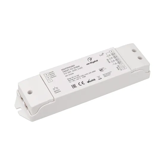 Фото #1 товара Контроллер SMART-K2-RGBW (12-24V, 4x5A, 2.4G) (Arlight, IP20 Пластик, 5 лет)
