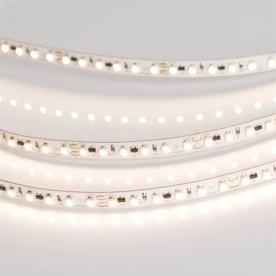 Фото #3 товара Светодиодная лента RT-10000 24V Warm3000 2x (3528, 120 LED/m, 10m) (Arlight, 9.6 Вт/м, IP20)
