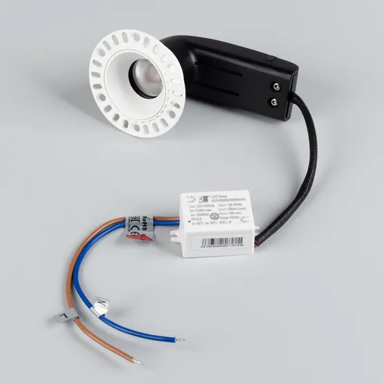 Фото #3 товара Светильник MS-RIALTO-TRIMLESS-R40-9W Warm3000 (WH, 36deg, 230V) (Arlight, IP20 Металл, 5 лет)