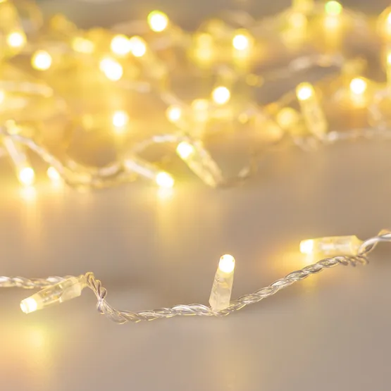 Фото #2 товара Светодиодная гирлянда ARD-STRING-CLASSIC-10000-CLEAR-100LED-SYNC RGB (230V, 6.5W, RF ПДУ, 1000) (Ardecoled, IP65)