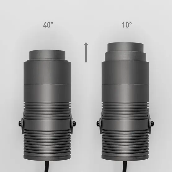 Фото #3 товара Светильник ALT-RAY-ZOOM-R89-25W Warm3000 (DG, 10-40 deg, 230V) (Arlight, IP67 Металл, 3 года)