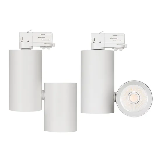 Фото #3 товара Корпус SP-POLO-TRACK-4TR-TURN-R85 (WH, 1-3, 350mA) (Arlight, IP20 Металл, 3 года)