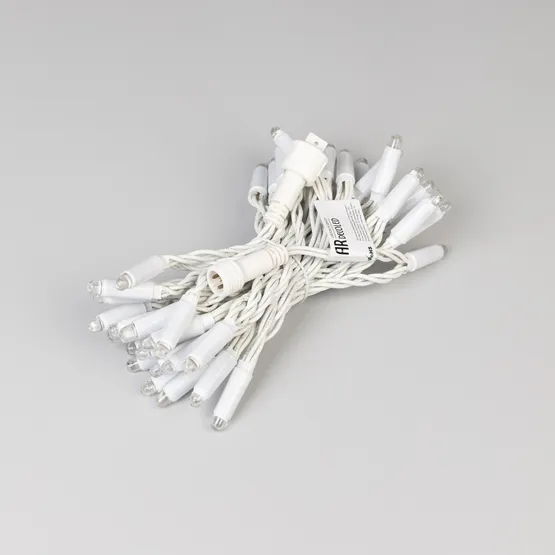 Фото #2 товара Светодиодная гирлянда ARD-STRING-CLASSIC-6000-WHITE-40LED-LIVE RGB-SPI (12V, 26W) (Ardecoled, IP65, 1 год)
