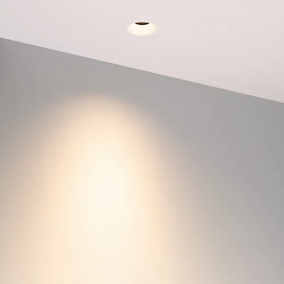 Фото #2 товара Светильник MS-RIALTO-TRIMLESS-R40-9W Warm3000 (WH, 36deg, 230V) (Arlight, IP20 Металл, 5 лет)