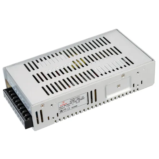 Фото #1 товара Блок питания HTSP-200-12 (12V, 16.7A, 200W, PFC) (Arlight, IP20 Сетка, 3 года)