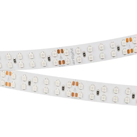 Фото #2 товара Светодиодная лента RT 2-5000 24V Yellow 2x2 (3528, 1200 LED, LUX) (Arlight, 19.2 Вт/м, IP20)