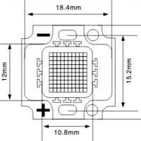 Фото #3 товара Мощный светодиод ARPL-8W-BCA-2020-WW (VF12V, 700mA) (Arlight, -)