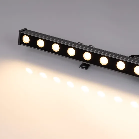 Фото #3 товара Линейный прожектор AR-LINE-760-18W Warm3000 (GR, 15 deg, 230V) (Arlight, IP65 Металл, 3 года)