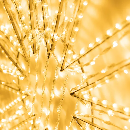 Фото #2 товара Фигура светодиодная ARD-SNOWFLAKE-M11-1250x1200-604LED Warm (230V, 36.5W) (Ardecoled, IP65, 1 год)