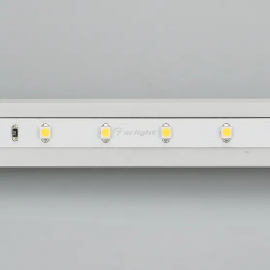 Фото #4 товара Светодиодная лента RT 2-5000-50m 24V Warm3000 (3528, 60 LED/m, LUX) (Arlight, 4.8 Вт/м, IP20)