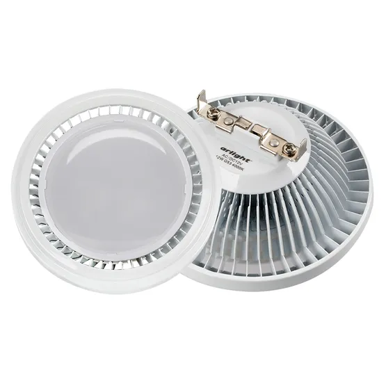 Фото #1 товара Светодиодная лампа MDSL-AR111-12W 120deg Day White 12V (Arlight, Металл)