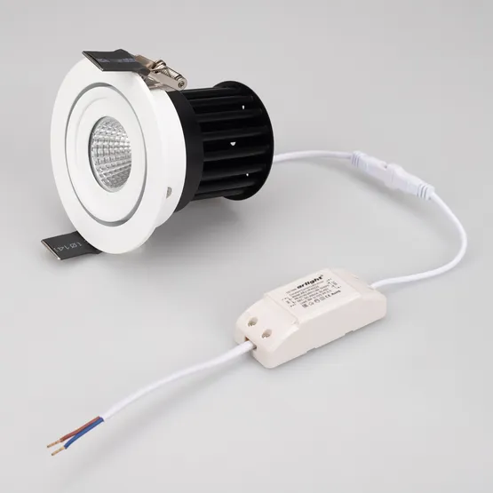 Фото #2 товара Светодиодный светильник LTD-95WH 9W White 45deg (Arlight, IP40 Металл, 3 года)