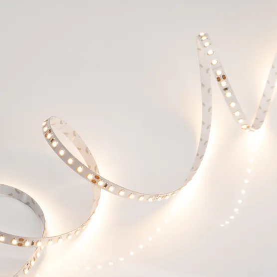 Фото #2 товара Светодиодная лента RT 2-5000 24V Warm2400 2x (3528, 600 LED, LUX) (Arlight, 9.6 Вт/м, IP20)
