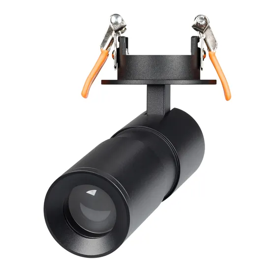 Фото #3 товара Светильник LGD-ARTEMIS-BUILT-FLAP-R55-12W Warm2700 (BK, 8-80 deg, 230V) (Arlight, IP20 Металл, 5 лет)