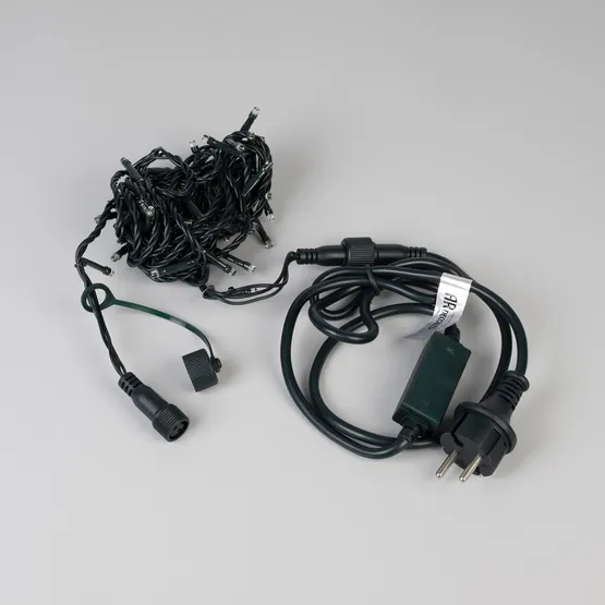 Фото #2 товара Светодиодная гирлянда ARD-STRING-HOME-5000-GREEN-50LED-FLASH WHITE (230V, 3.5W) (Ardecoled, IP65, 1 год)