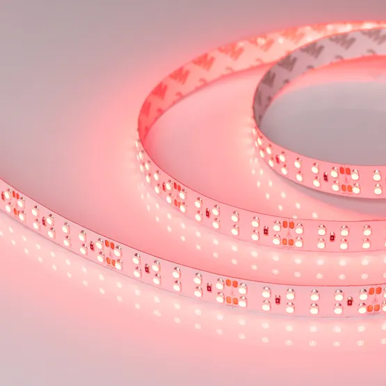 Фото #4 товара Светодиодная лента RT 2-5000 24V Red 2x2 (3528, 1200 LED, LUX) (Arlight, 19.2 Вт/м, IP20)
