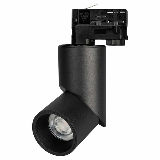 Фото #1 товара Светильник LGD-TWIST-TRACK-4TR-R70-15W White5000 (BK, 30 deg) (Arlight, IP40 Металл, 3 года)