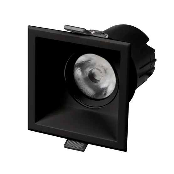 Фото #1 товара Светильник MS-FLOW-BUILT-S85x85-6W Warm3000 (BK, 38 deg, 230V) (Arlight, IP20 Металл, 5 лет)