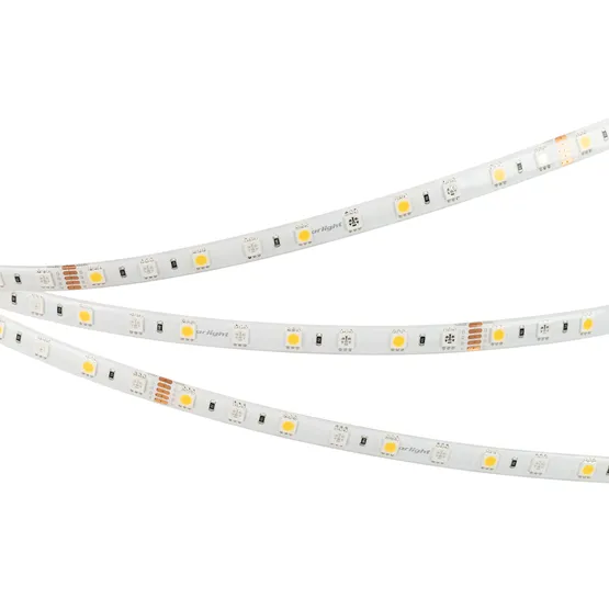 Фото #6 товара Светодиодная лента RTW-SE-B60-10mm 24V RGBW-Warm (14.4 W/m, IP65, 5060, 5m) (Arlight, Открытый)