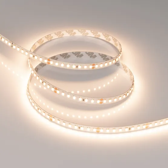 Фото #5 товара Светодиодная лента UL-A160-8mm 24V Warm3000 (12 W/m, IP20, 2835, 5m) (Arlight, 7 лет)