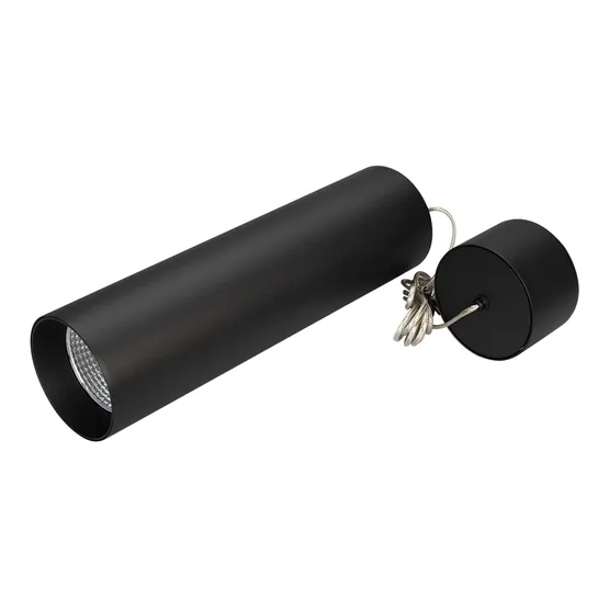 Фото #1 товара Светильник SP-POLO-HANG-LONG300-R85-15W Warm3000 (BK-BK, 40 deg) (Arlight, IP20 Металл, 3 года)