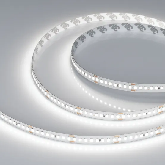 Фото #1 товара Светодиодная лента RT-A192-10mm 24V White6000 (17.6 W/m, IP20, 2835, 5m) (Arlight, высок.эфф.150 лм/Вт)