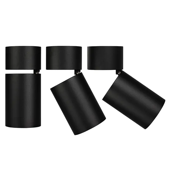 Фото #2 товара Светильник SP-POLO-SURFACE-FLAP-R85-15W Warm3000 (BK-WH, 40 deg) (Arlight, IP20 Металл, 3 года)
