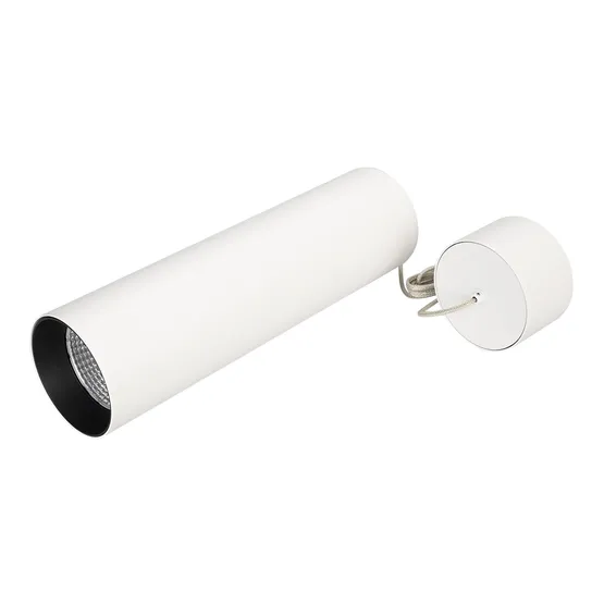 Фото #1 товара Светильник SP-POLO-HANG-LONG300-R85-15W White5000 (WH-BK, 40 deg) (Arlight, IP20 Металл, 3 года)