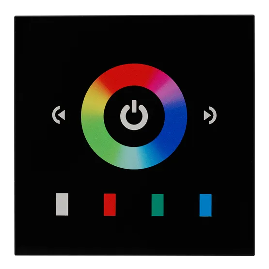 Фото #4 товара Панель Sens LN-08E2 Black (RGB,12-24V,144-288W) (Arlight, -)