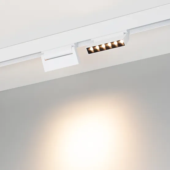 Фото #3 товара Светильник MAG-ORIENT-LASER-FOLD-S195-6W Warm3000 (WH, 30 deg, 48V, DALI) (Arlight, IP20 Металл, 5 лет)