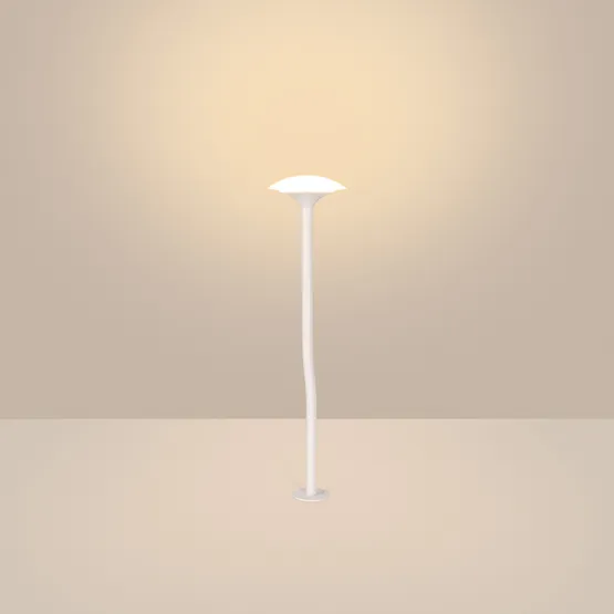 Фото #2 товара Светильник KT-MUCENA-BOLL-B-H450-2W Warm3000 (WH, 100 deg, 24V) (Arlight, IP65 Металл, 3 года)