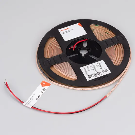 Фото #2 товара Светодиодная лента COB-X480-4mm 24V Violet (4 W/m, IP20, 5m) (Arlight, -)