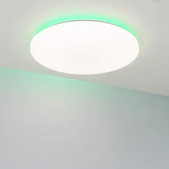 Фото #8 товара Светильник SP-FAVOR-R600-50W Day4000-MIX-RGB (WH, 100 deg, 230V, Tuya Zigbee) (Arlight, IP20 Пластик, 3 года)