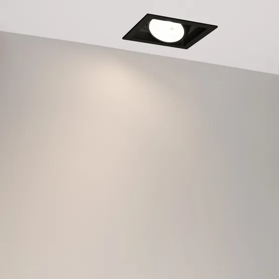 Фото #5 товара Светильник MS-VORTEX-BUILT-S140x140-30W Day4000 (BK-BK, 50 deg, 230V) (Arlight, IP20 Металл, 5 лет)