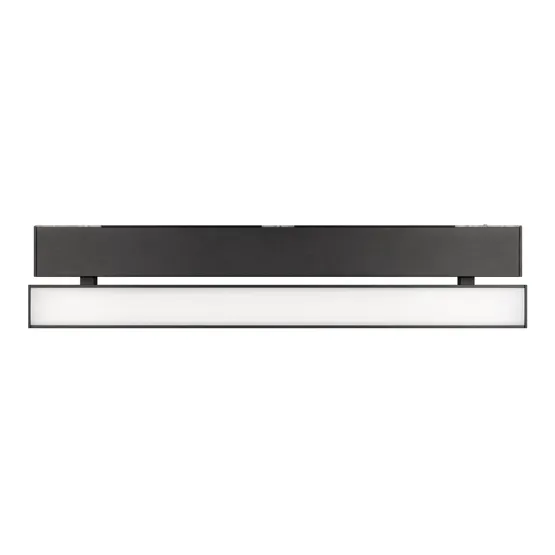 Фото #4 товара Светильник MAG-FLAT-FOLD-45-S405-12W Warm3000 (BK, 100 deg, 24V) (Arlight, IP20 Металл, 5 лет)