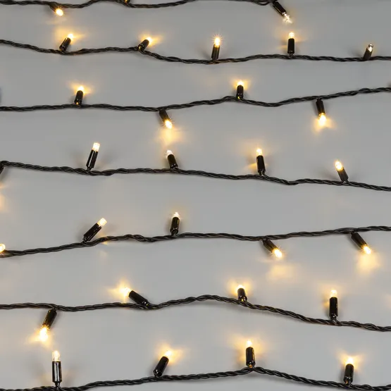 Фото #2 товара Светодиодная гирлянда ARD-STRING-CLASSIC-10000-BLACK-100LED-STD WARM (230V, 7W) (Ardecoled, IP65, 1 год)