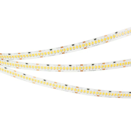 Фото #4 товара Светодиодная лента RT-A252-10mm 24V White6000 (11 W/m, IP20, 2835, 5m) (Arlight, 11 Вт/м, IP20)