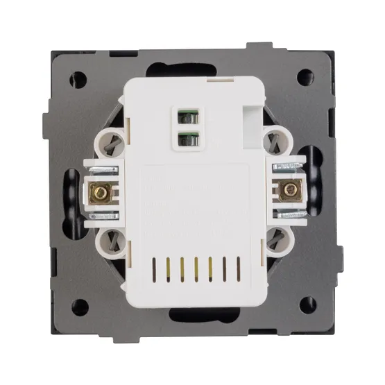 Фото #2 товара Механизм USB розетки SCT-TENDO-MUAC-SFPL-BK (5V, 3A, QC3) (Arlight, Матовый черный)
