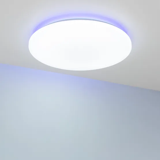 Фото #10 товара Светильник SP-FAVOR-R600-50W Day4000-MIX-RGB (WH, 100 deg, 230V, Tuya Zigbee) (Arlight, IP20 Пластик, 3 года)